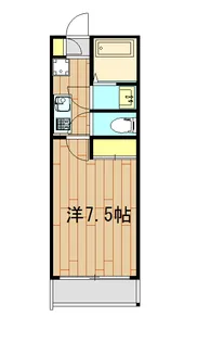 G.F二条城【6階】の間取り