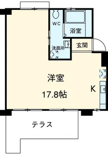ホシノタニ団地3号棟【4階】の間取り