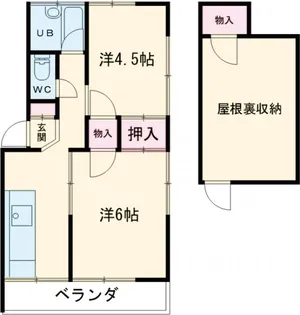サオトメール【2階】の間取り