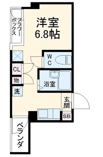 イク・アーバン ハウス【2階】の間取り