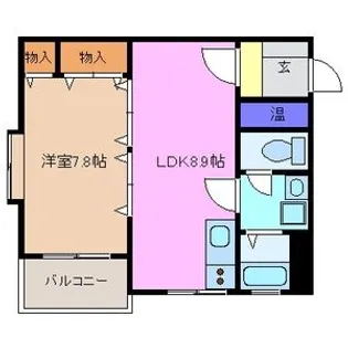 サイレンス上野【3階】の間取り