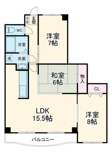 SOLEIL【3階】の間取り