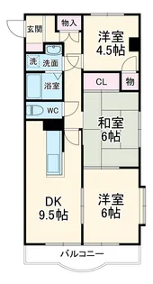 Fontaine【2階】の間取り