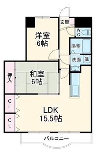 FONTAINE【2階】の間取り