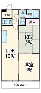 プルミエレーヴ【3階】の間取り