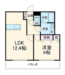 ドエルトヨサワ【201号室】の間取り