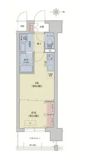 リシュドール梅小路【3階】の間取り
