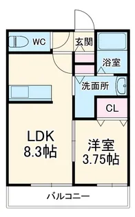プリモ梶ヶ谷【2階】の間取り