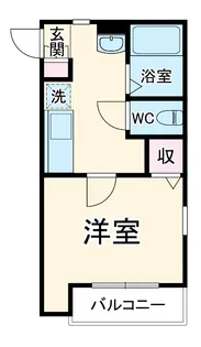 グラード大宮【1階】の間取り