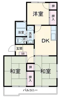 吉沢マンション【3階】の間取り