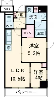 Daiwa Grace Maison 亀有【4階】の間取り