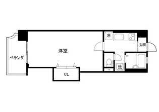ワコー第3マンション【804号室】の間取り