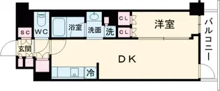 グランカーサ瑞江【4階】の間取り