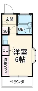 ファインコーポ【1階】の間取り