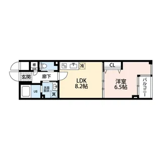 プレール・ドゥーク成増Ⅱ【4階】の間取り