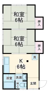 相馬アパート【2階】の間取り