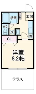 リバティ【1階】の間取り
