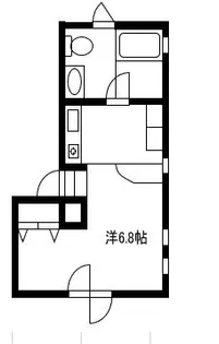 D‘sJUNO【301号室】の間取り