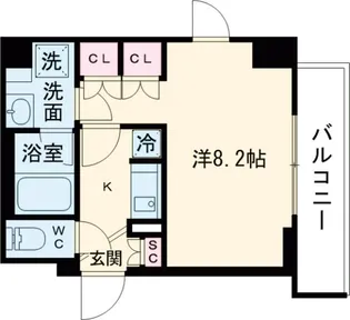 La Douceur成増【4階】の間取り