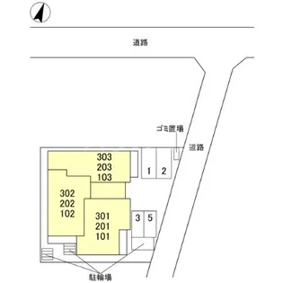 (仮)D-ROOM北越谷3丁目PJ B棟【2階】の外観