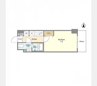アルファコート川口5【803号室】の間取り