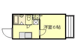 グランデ相葉【1階】の間取り