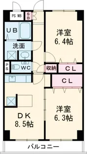 第六鳥塚ビル【7階】の間取り