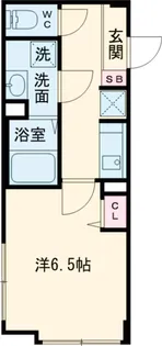 クリオ ラモード目黒洗足【301号室】の間取り