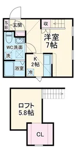 PRIMA Art 海老名【1階】の間取り