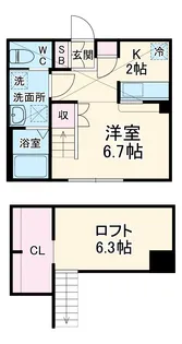 PRIMA Art 海老名【1階】の間取り