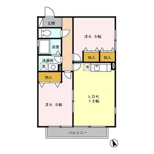 アーバンハイム【1階】の間取り