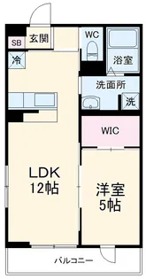 リブリ・ソレイユ【1階】の間取り