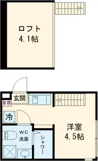 ハーモニーテラス春日町Ⅵ【2階】の間取り