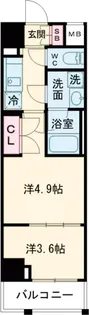 GENOVIA世田谷砧Ⅱ【1階】の間取り