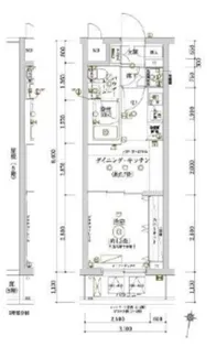 ECREDE赤羽SOUTH【1階】の間取り