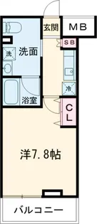 HY’s KAMEARI【4階】の間取り