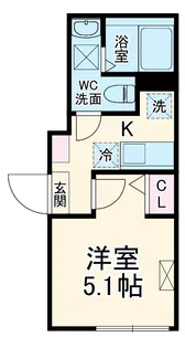 パークテラス大和【3階】の間取り
