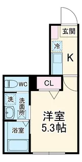 パークテラス大和【1階】の間取り