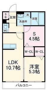 さくら十番館【2階】の間取り