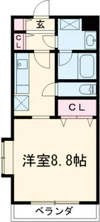 シエル・エトワレ・マルス【303号室】の間取り