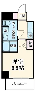 LIME RESIDENCE HIGASHINAKAYAMA【5階】の間取り