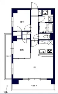 センチュリー八王子ルミエール【5階】の間取り