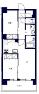 センチュリー八王子ルミエール【6階】の間取り