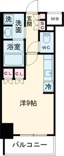 ザ・パークハビオ東長崎【5階】の間取り