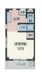 第2田中ビル【1階】の間取り