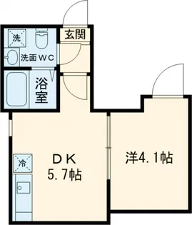 グロリア小岩【2階】の間取り