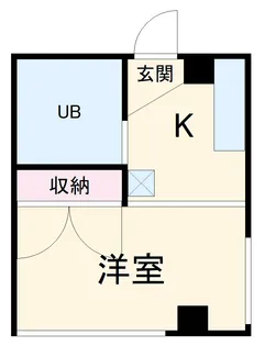 サンハイム【1階】の間取り