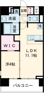TERRA蚕糸の森【7階】の間取り
