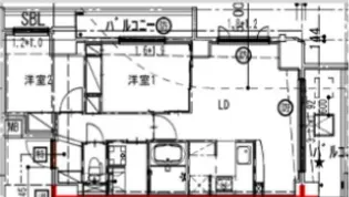 センチュリー八王子ルミエール【6階】の間取り