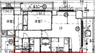 センチュリー八王子ルミエール【9階】の間取り